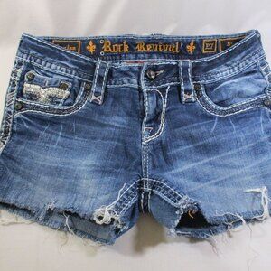 Rock Revival Lanlan Denim Cut-Off Shorts Women 27